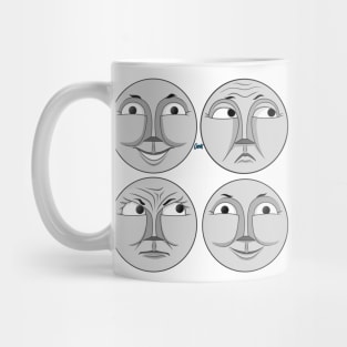 Faces of Gordon the Big Engine Mug